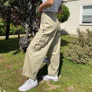 Interstate skate Y2K khaki cargo pants
